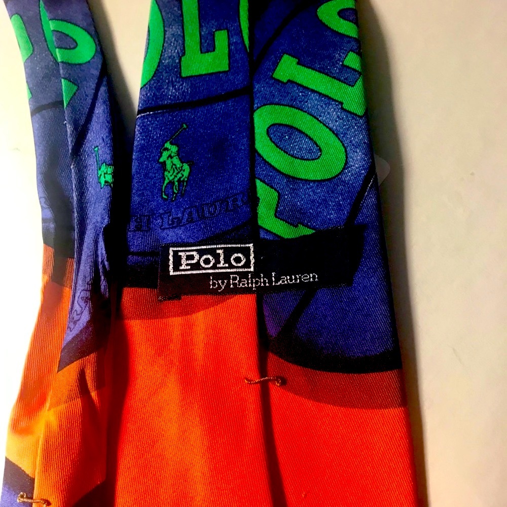 Ralph Lauren Polo Tie - Picture 7 of 8